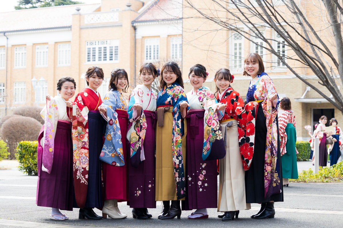 21年度 卒業式 修了 終了式 津田塾大学